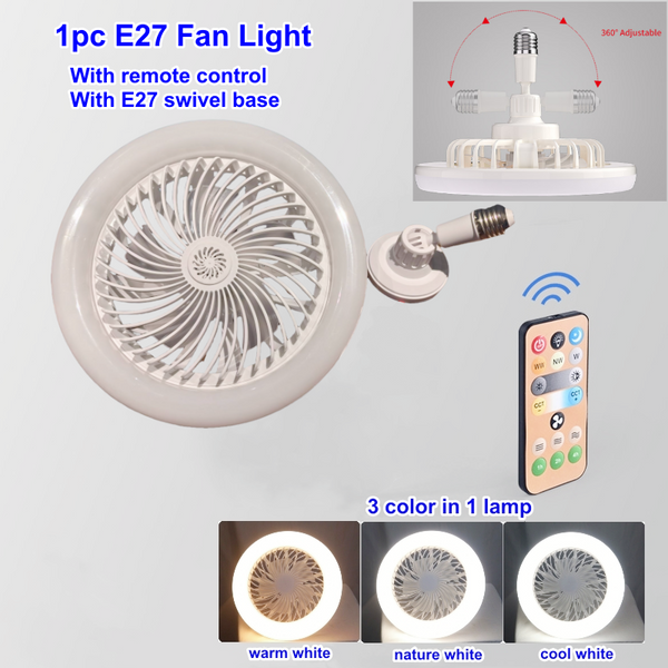 LED ceiling fan light